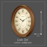 ساعت دیواری چوبی آلفرد  ALFRED کد L010 - Image 5