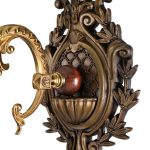 ساعت دیواری دوطرفه LOTUS