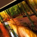 تابلو نقاشی پاییز و رودخانه