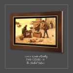 تابلو بلوط فروشان مدل THE CHESTNUT SELLERS کد FWB-120x80-H - Image 3