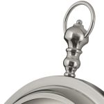 ساعت دیواری فلزی JOLIET SILVER