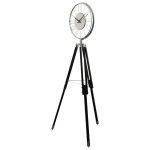 ساعت ایستاده مدرن مدل RIVOLI SILVER لوتوس