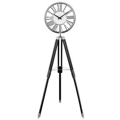 ساعت ایستاده مدرن مدل RIVOLI SILVER لوتوس