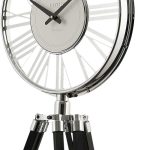 ساعت ایستاده مدرن مدل RIVOLI SILVER لوتوس