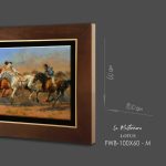 تابلو نقاشی یورش (LA MESTENARA) کد FWB-100X60-M - Image 5