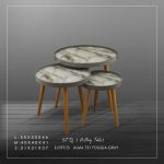 میز عسلی سه تکه ALMA  مدل T-731-FOGGIA - Image 5
