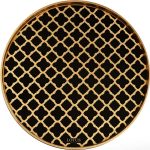 میز عسلی سه تکه مدل ALMA کد T-731-MONZA رنگ GOLD - Image 2