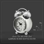 ساعت فلزی رومیزی SEATTLE
