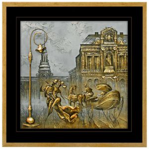 تابلو مدرن شهر قدیمی
