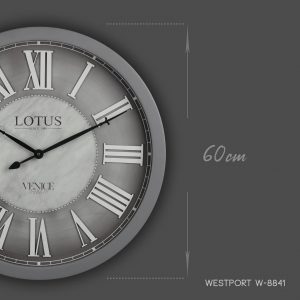 ساعت دیواری چوبی WESTPORT