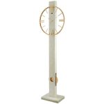 ساعت کنار سالنی LONGPORT کد WFC-14141 رنگ WHITE - Image 2