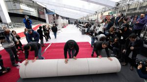 oscar red carpet spread