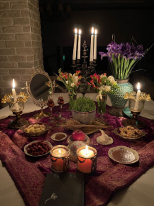 دکور در ابعاد بزرگتر در گوشه ای از منزل