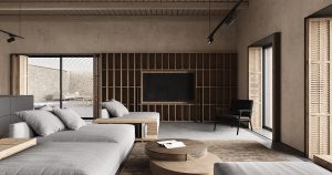 ویلا به سبک روستیک