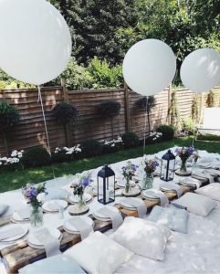 مهمانی در فضای باز و طبیعت