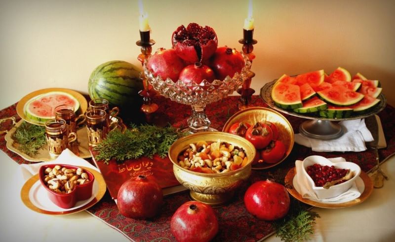 تزییات شب یلدا