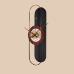 ساعت دیواری لاکوی کد WMC-1505 رنگ مشکی