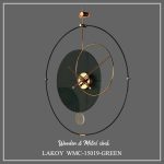 ساعت دیواری لاکوی کد WMC-15019 سبز