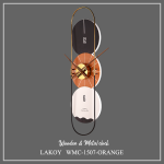 ساعت دیواری لاکوی کد WMC-1507 نارنجی
