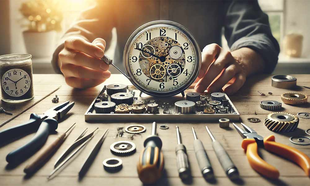 تعمیر ساعت دیواری در منزل