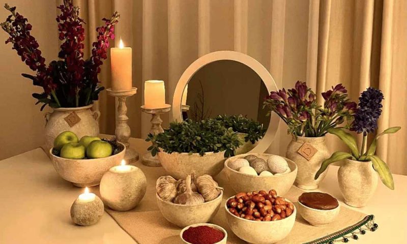 چیدمان سفره هفتسین سال-1404