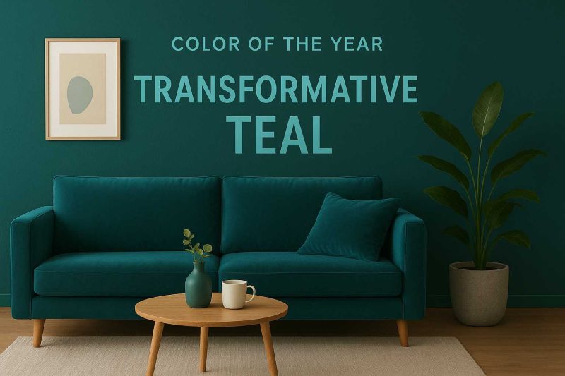رنگ سال 2026 | معرفی Transformative Teal