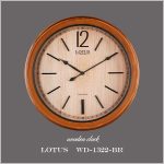 ساعت دیواری لوتوس WD-1322 رنگ BROWN - Image 3