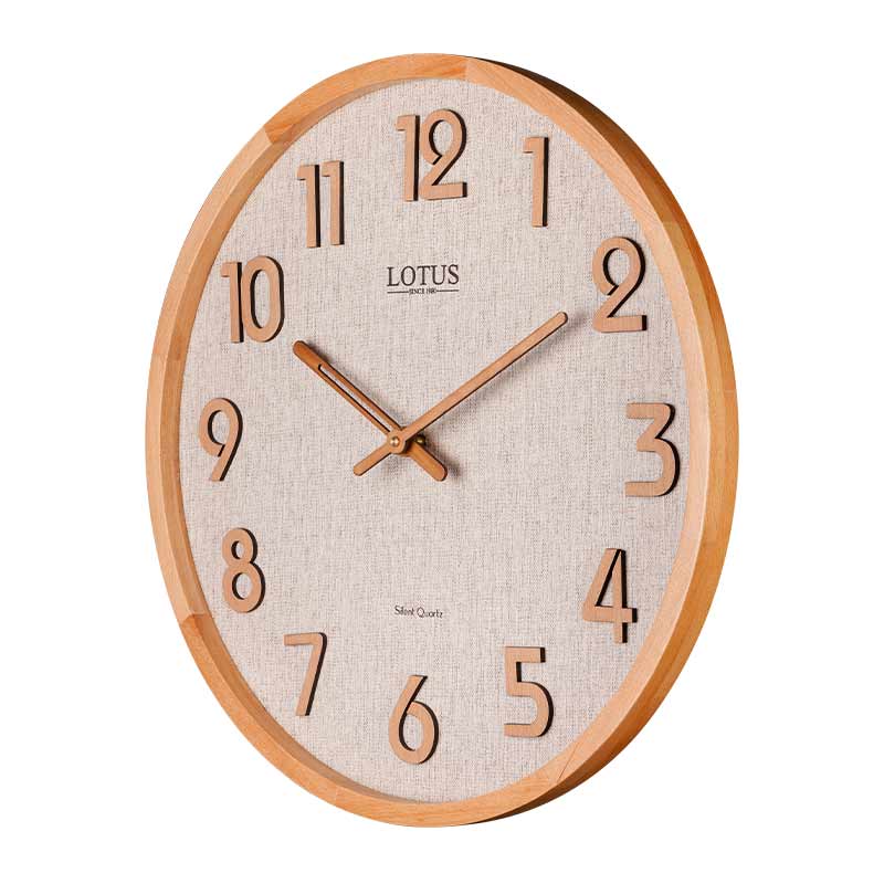 ساعت دیواری لوتوس WD-1326 رنگ WAL/WOWEN