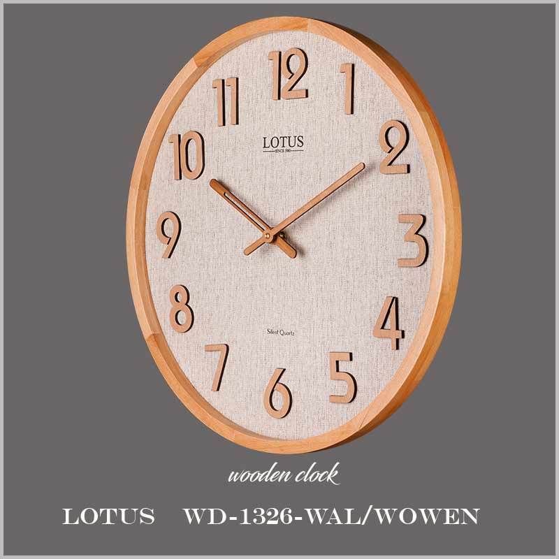 ساعت دیواری لوتوسWD-1326 WAL-WOWEN