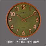 ساعت دیواری مدل WD-1326 رنگ BR/GREEN