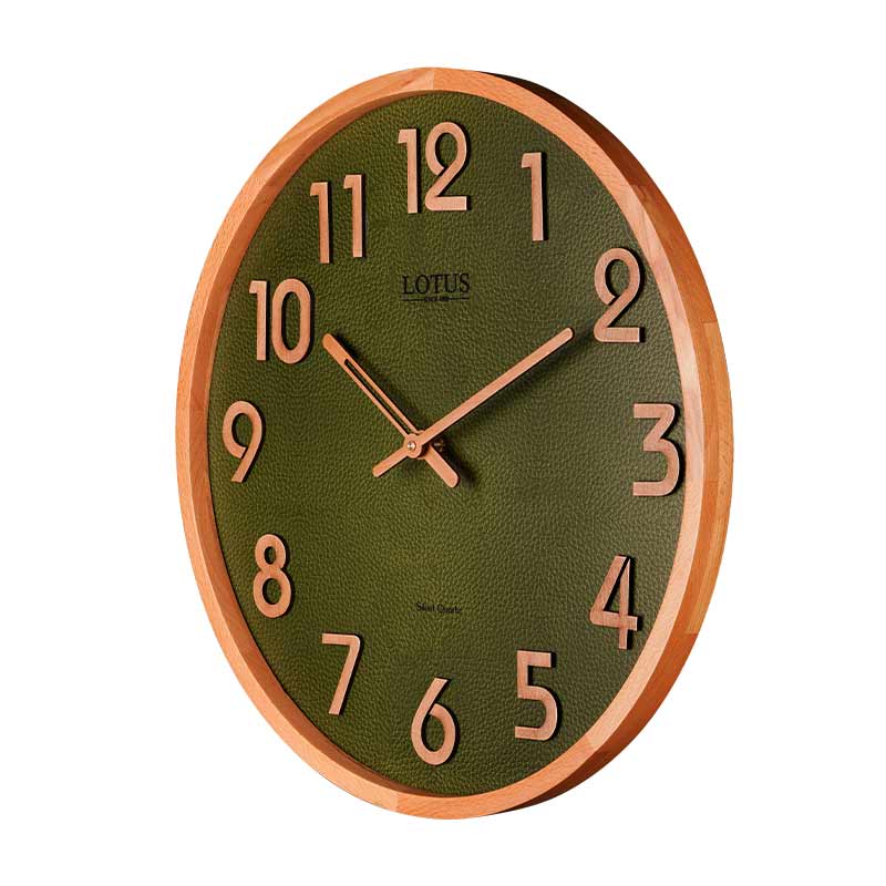 ساعت دیواری WD-1326 رنگ WAL/GREEN