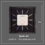 ساعت دیواری WD-2332 رنگ BLACK