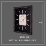 ساعت دیواری WD-2332 BLACK