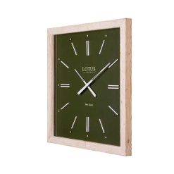 ساعت دیواری WD-2332 رنگ WH/GREEN