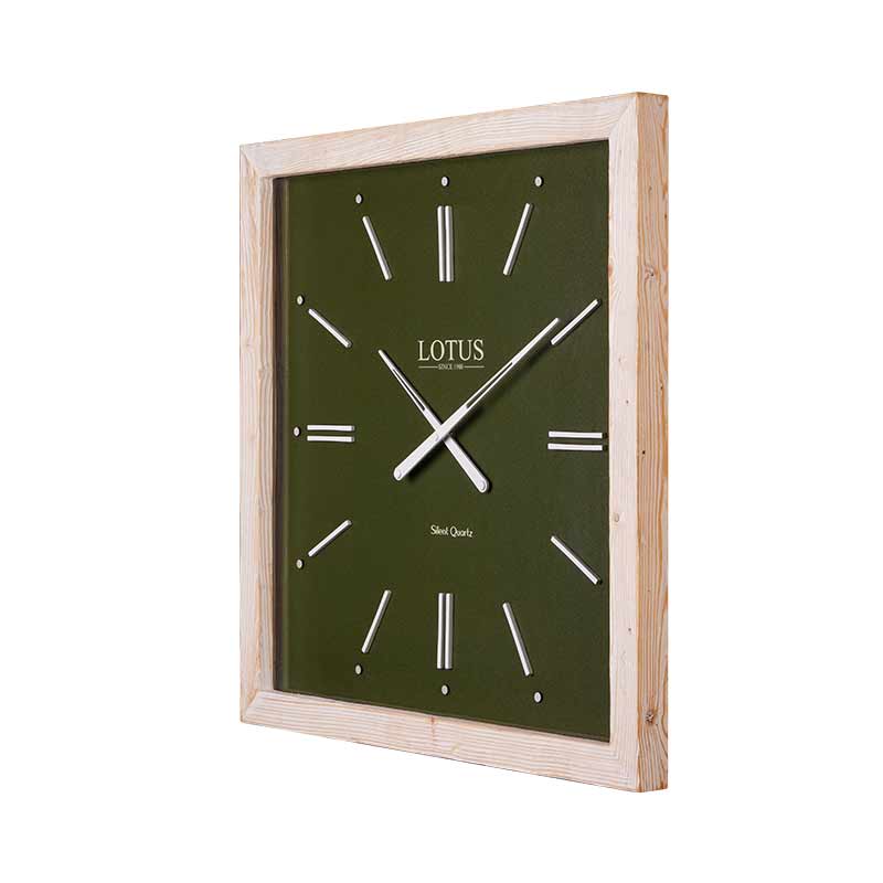 ساعت دیواری WD-2332 رنگ WH/GREEN