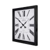 ساعت دیواری لوتوس کد WD-2533 رنگ BL/WH