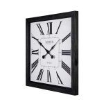ساعت دیواری لوتوس کد WD-2533 رنگ BL/WH