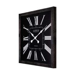 ساعت دیواری لوتوس کد WD-2533 رنگ BLACK