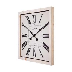 ساعت دیواری لوتوس کد WD-2533 رنگ WHITE