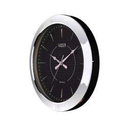 ساعت دیواری لوتوس کد WMT-1225 رنگ SILVER