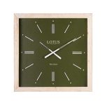 ساعت دیواری لوتوس WD-2332 رنگ WH/GREEN - Image 2