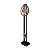 ساعت کنار سالنی چرخ دنده ای کد WFC-14143 رنگ BLACK