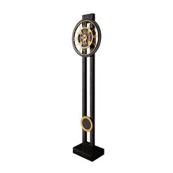 ساعت کنار سالنی چرخ دنده ای کد WFC-14143 رنگ BLACK