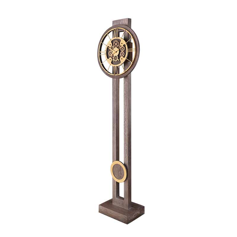 ساعت کنار سالنی چرخ دنده ای کد WFC-14143 رنگ GRAYWASH