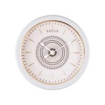 ساعت دیواری لوتوس کد WMT-1320 رنگ WHITE
