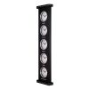 ساعت دیواری چند زمانه کد WT-90905 رنگ BLACK