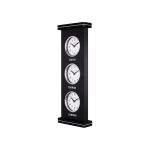 ساعت دیواری چند زمانه کد WT-90907 رنگ BLACK