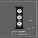 ساعت دیواری جهان نما WT-90907 رنگ BLACK