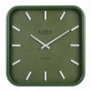 ساعت دیواری چوبی کد WD-2324 رنگ GREEN-B