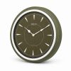 ساعت دیواری فلزی لوتوس مدل M-3026-WH/GREEN
